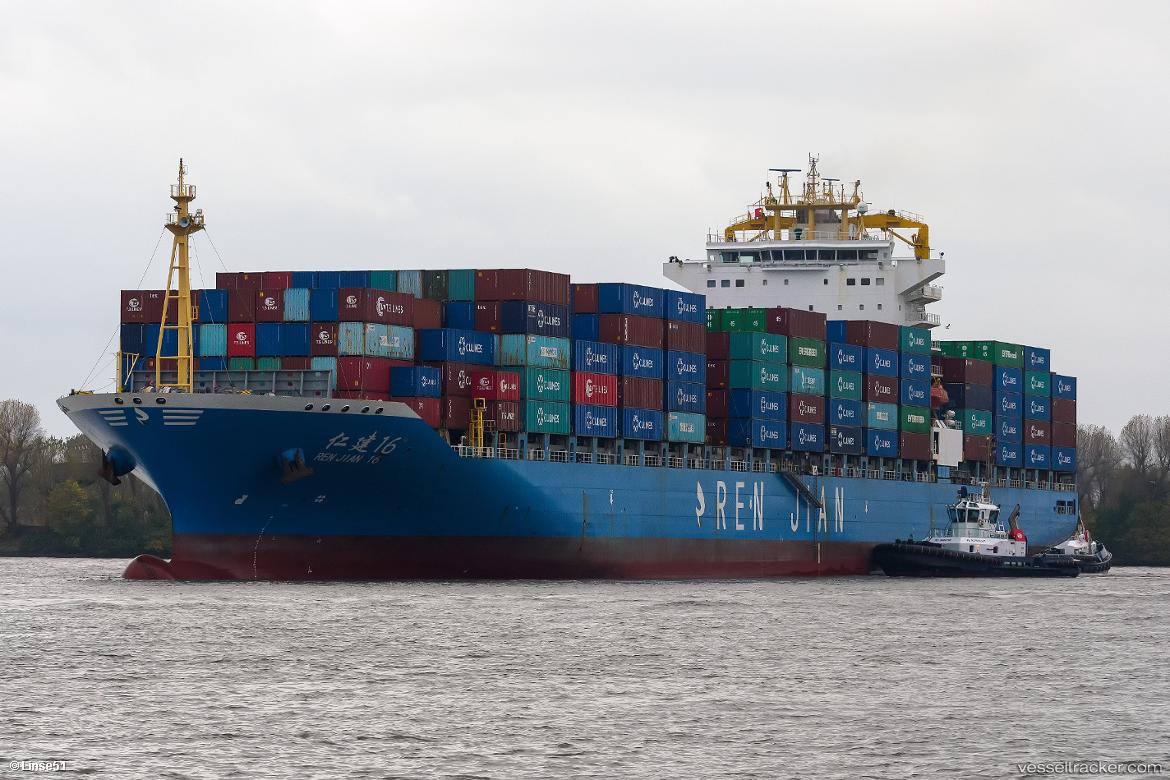 Ren-Jian-16 - Container Ship vessel