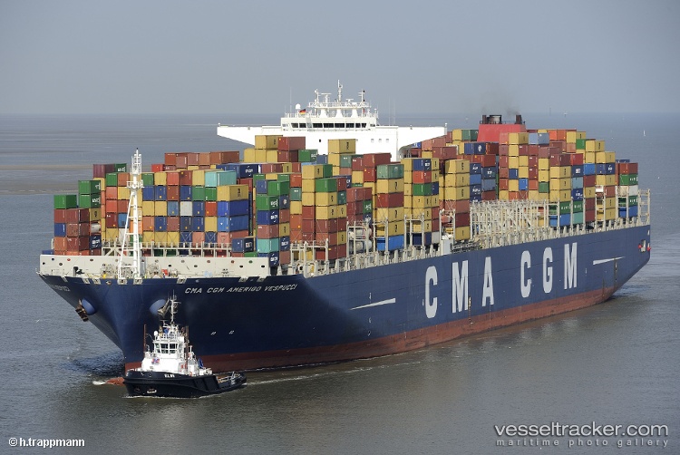 Cma-Cgm-Amerigo-Vespucci - Container Ship vessel