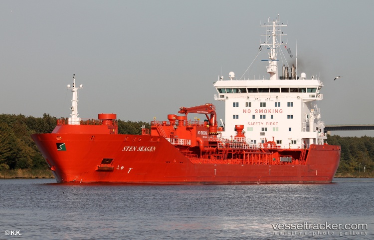 Sten-Skagen - Chemical Oil Products Tanker vessel