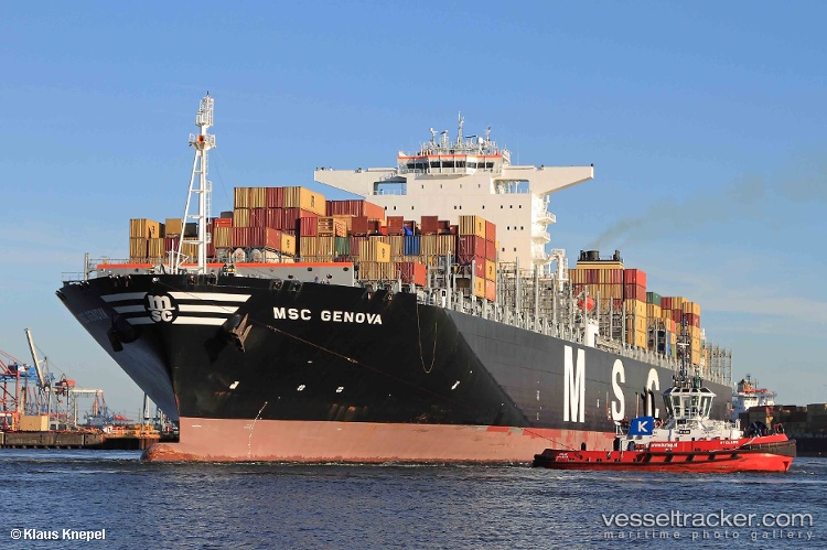 Msc-Genova - Container Ship vessel
