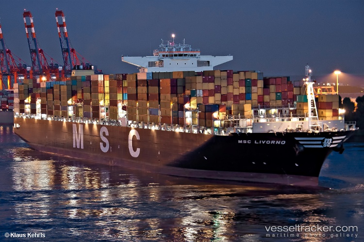 Msc-Livorno - Container Ship vessel