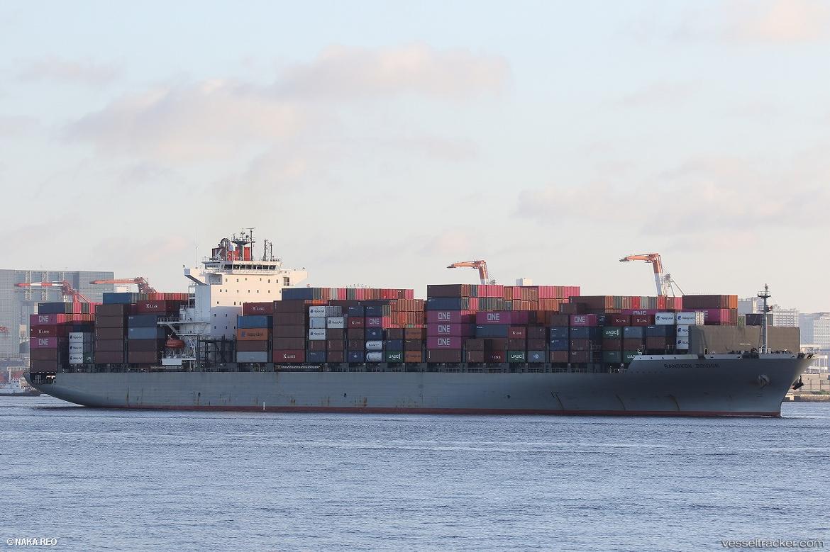 Bangkok-Bridge - Container Ship vessel