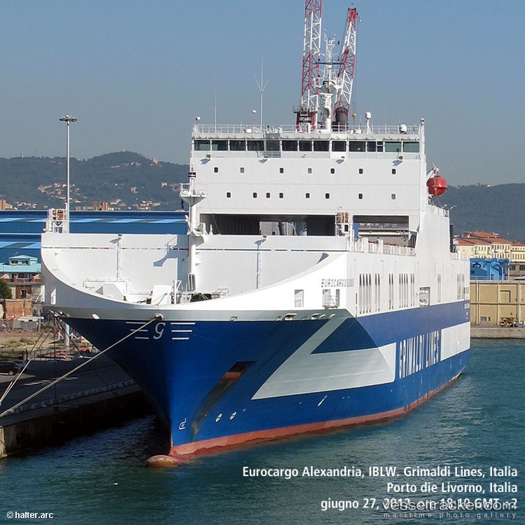 Eurocargo-Alexandria - Ro Ro Cargo Ship vessel