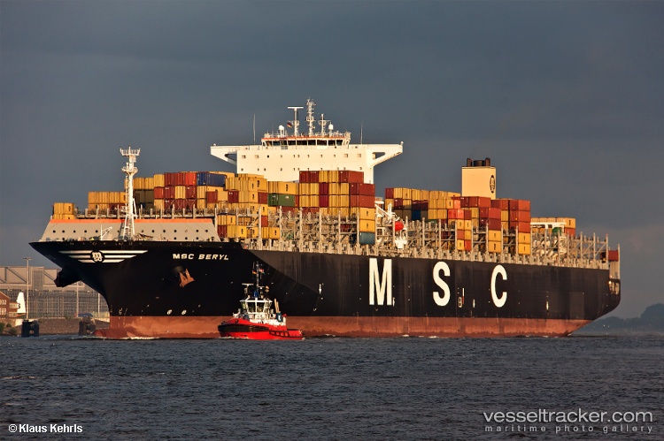 Msc-Beryl - Container Ship vessel
