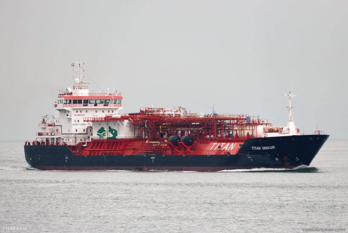 Titan-Unikum - Lng-Lpg Combination Gas Tanker vessel