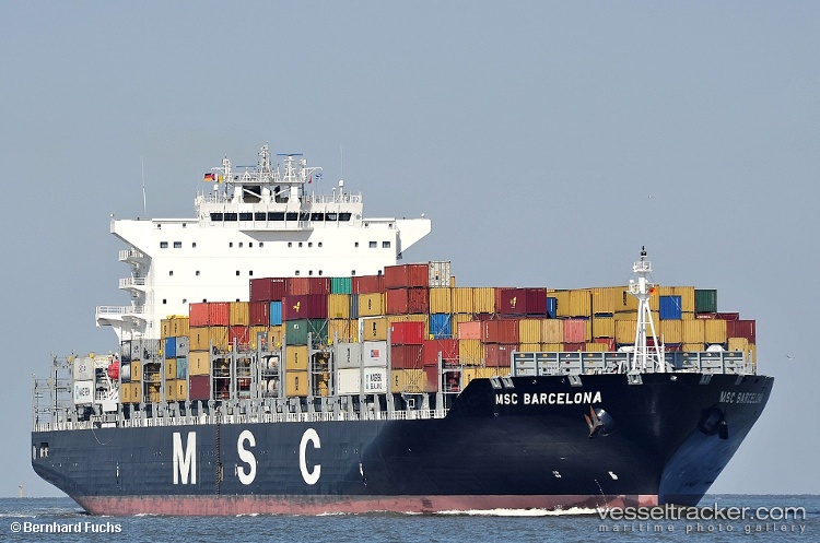 Msc-Barcelona - Container Ship vessel
