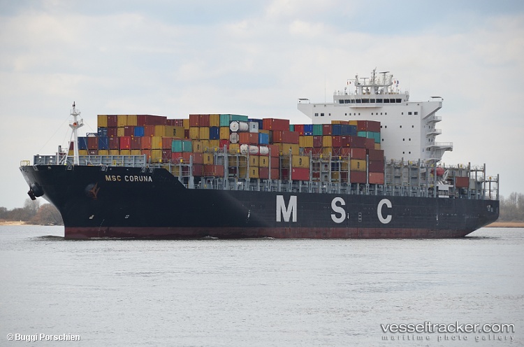 Msc-Coruna - Container Ship vessel