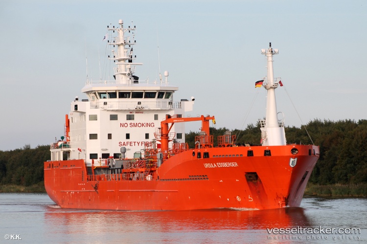 Ursula-Essberger - Chemical Oil Products Tanker vessel