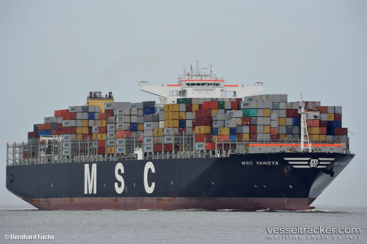 Msc-Vandya - Container Ship vessel