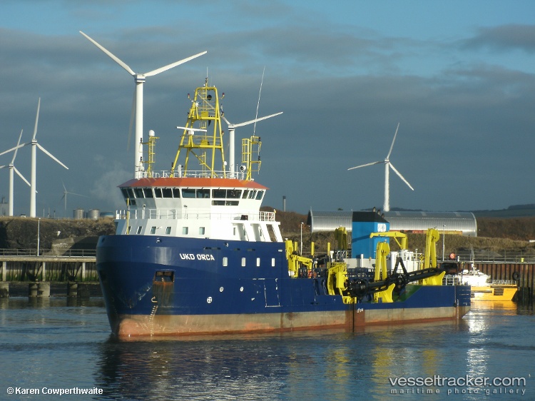 Ukd-Orca - Hopper Dredger vessel