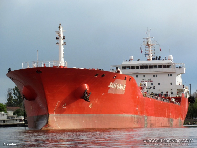 San-San-H - Chemical Oil Products Tanker vessel
