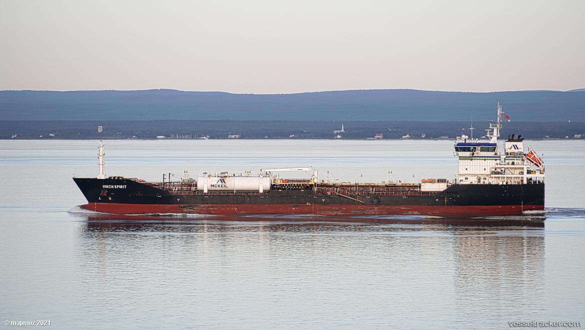 Hinch-Spirit - Chemical Oil Products Tanker vessel