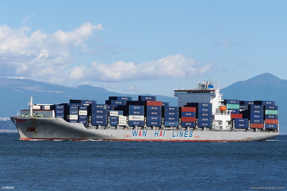 Wan-Hai-356 - Container Ship vessel