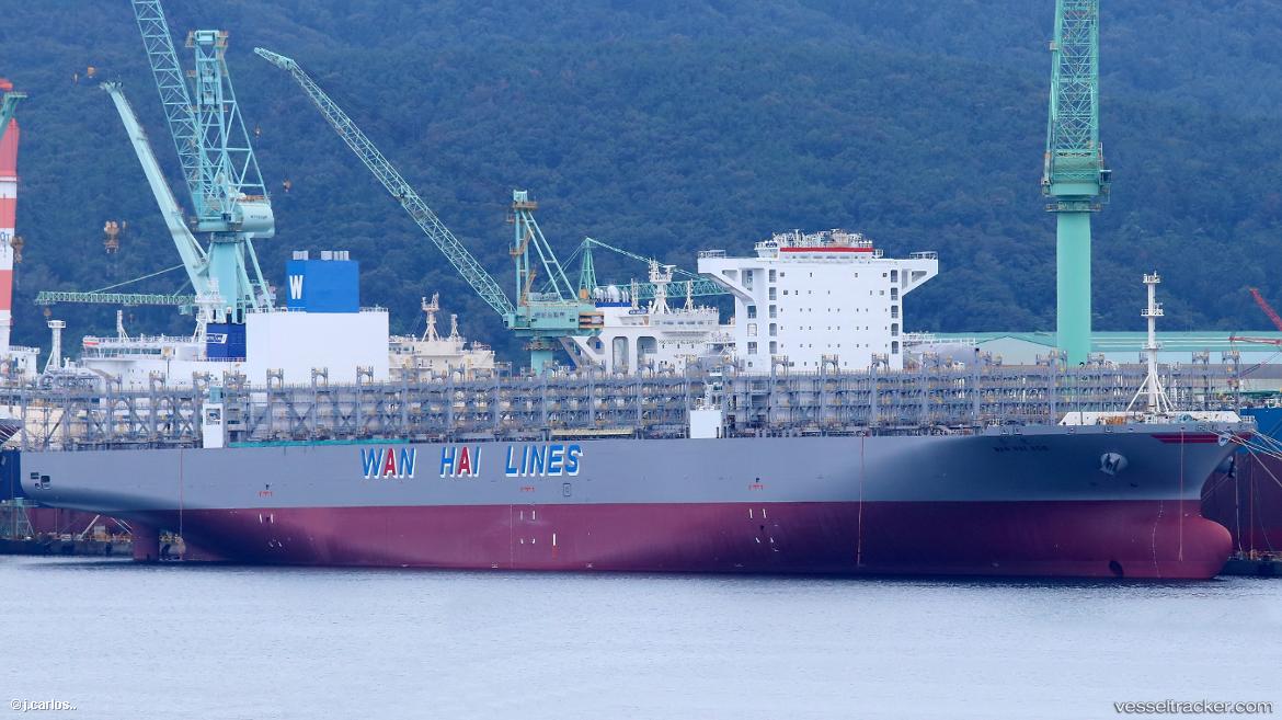 Wan-Hai-A08 - Container Ship vessel