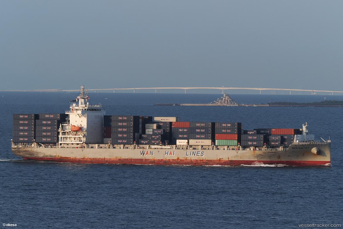 Wan-Hai-177 - Container Ship vessel