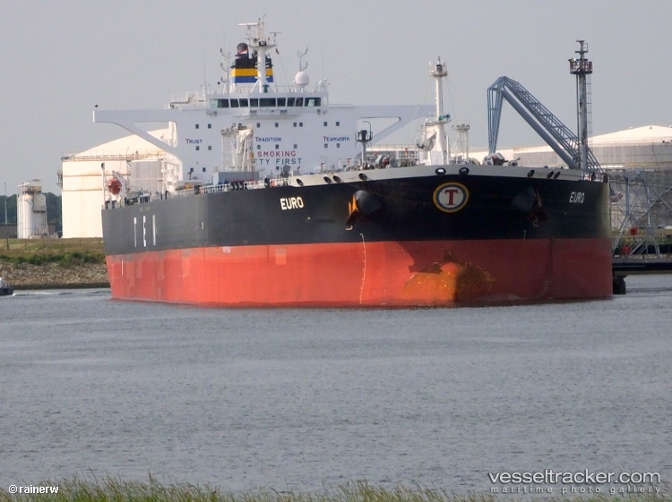 Euro - Crude Oil Tanker vessel