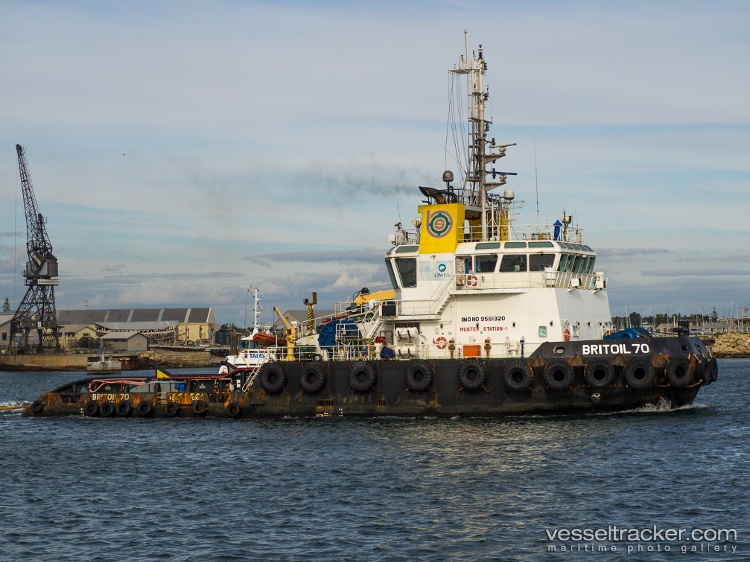 Britoil-70 - Service Ship vessel