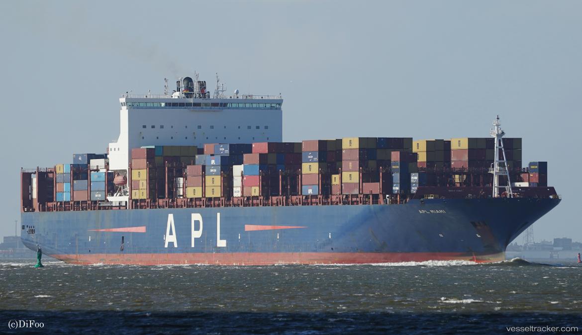 Apl-Miami - Container Ship vessel