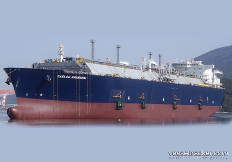 Gaslog-Shanghai - Lng Tanker vessel