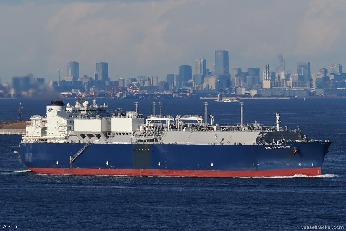Gaslog-Santiago - Lng Tanker vessel