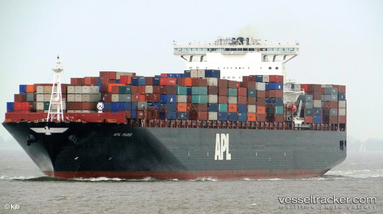Apl-Paris - Container Ship vessel