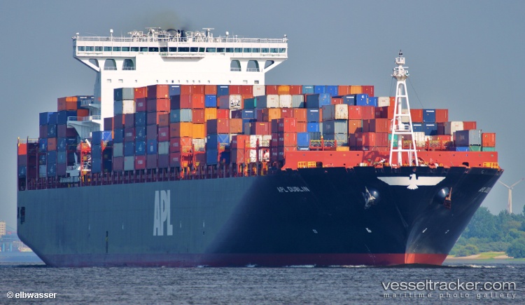 Apl-Dublin - Container Ship vessel