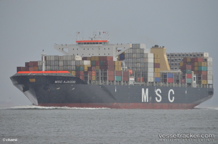 Msc-Ajaccio - Container Ship vessel