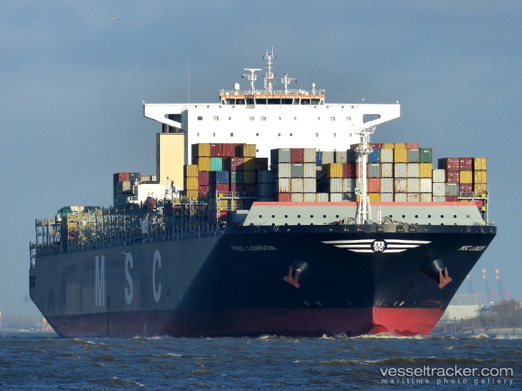 Msc-London - Container Ship vessel