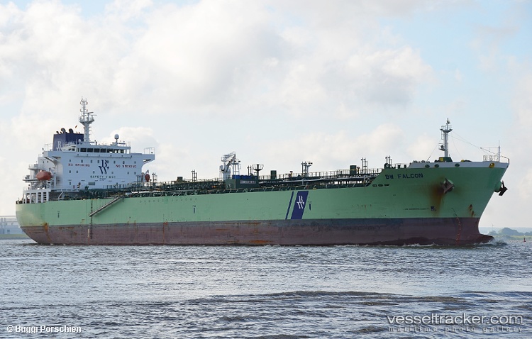 Hafnia-Falcon - Chemical Oil Products Tanker vessel