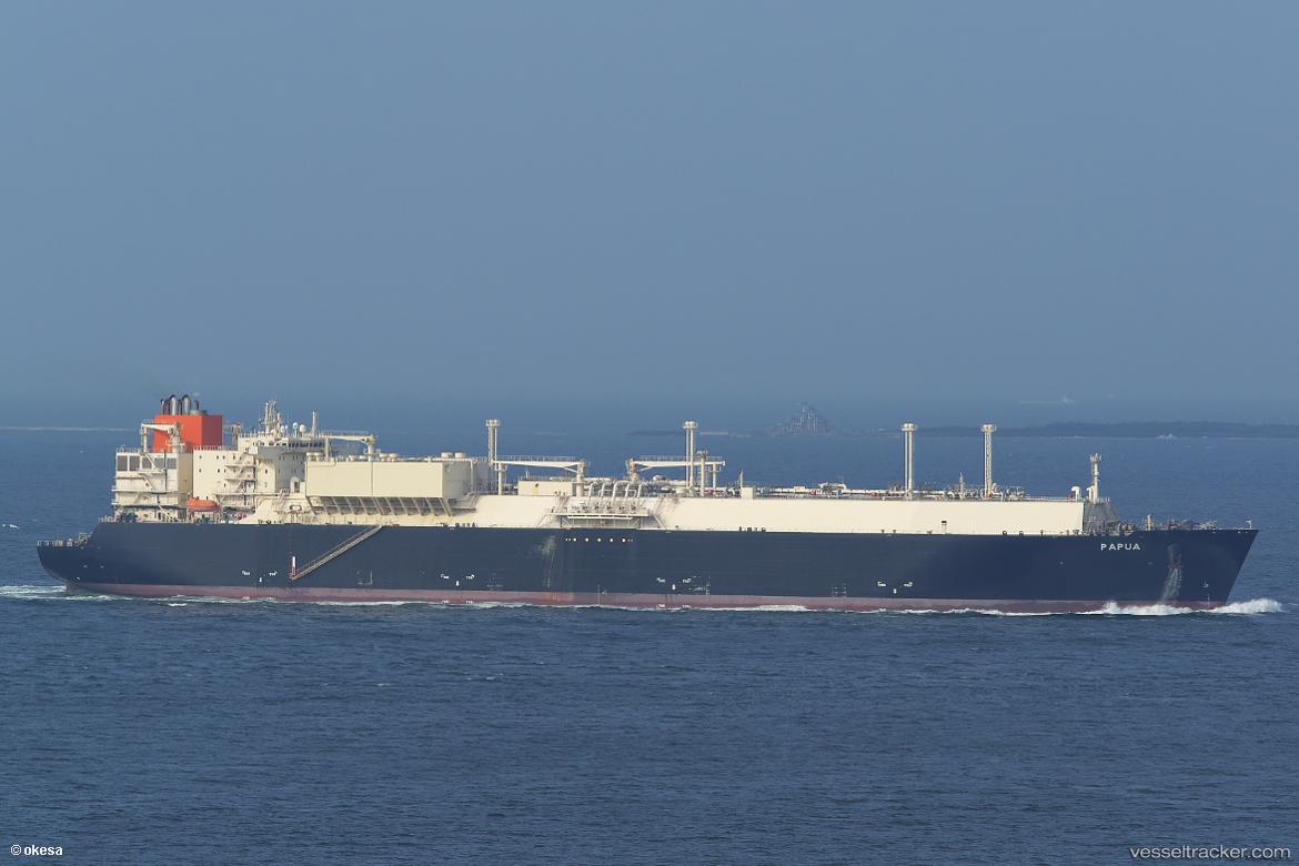 Papua - Lng Tanker vessel