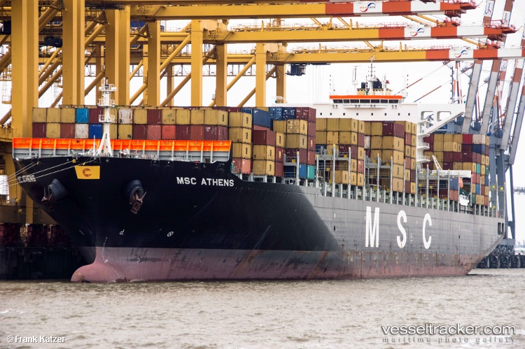 Msc-Athens - Container Ship vessel