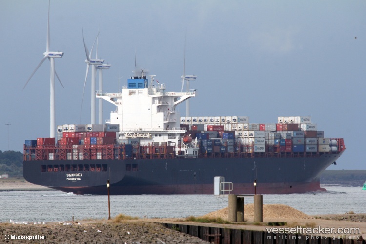 Swansea - Container Ship vessel