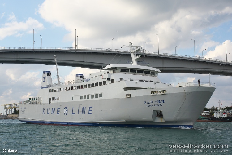 Ferry-Ryukyu - Passenger Ro Ro Cargo Ship vessel