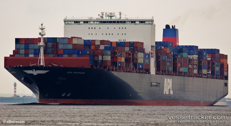 Apl-Raffles - Container Ship vessel