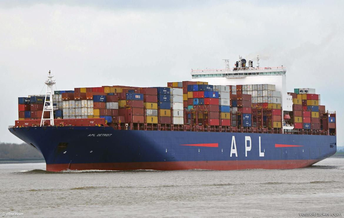 Apl-Detroit - Container Ship vessel