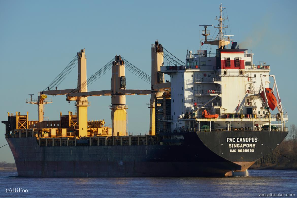 Pac-Canopus - Multi Purpose Carrier vessel