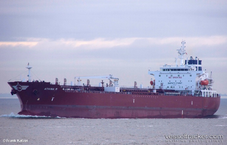 Athina-M - Chemical Oil Products Tanker vessel