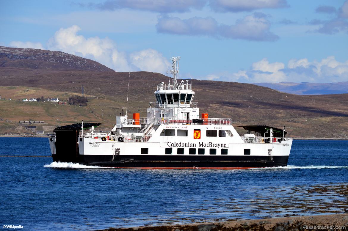 Hallaig - Passenger Ro Ro Cargo Ship vessel