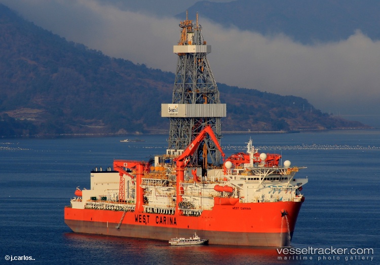 West-Carina - Drilling Ship vessel