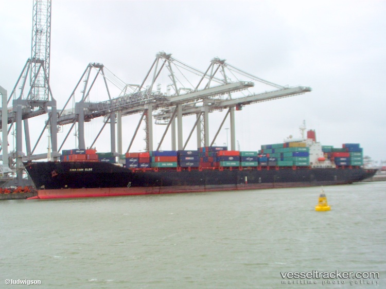 Cma-Cgm-Elbe - Container Ship vessel