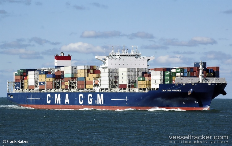 Cma-Cgm-Thames - Container Ship vessel