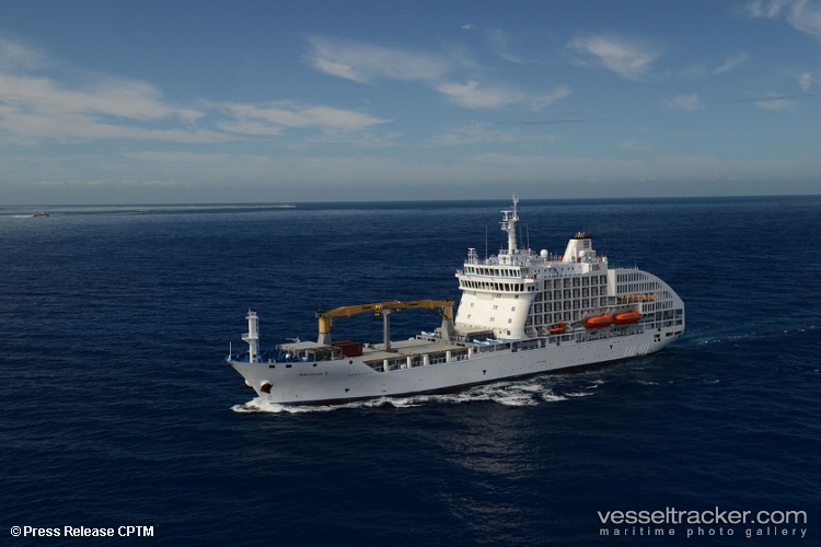 Aranui-5 - Passenger General Cargo Ship vessel