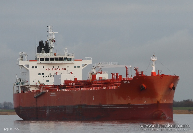 Mt-Vela - Chemical Oil Products Tanker vessel