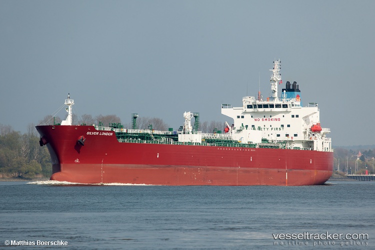 Silver-London - Chemical Oil Products Tanker vessel