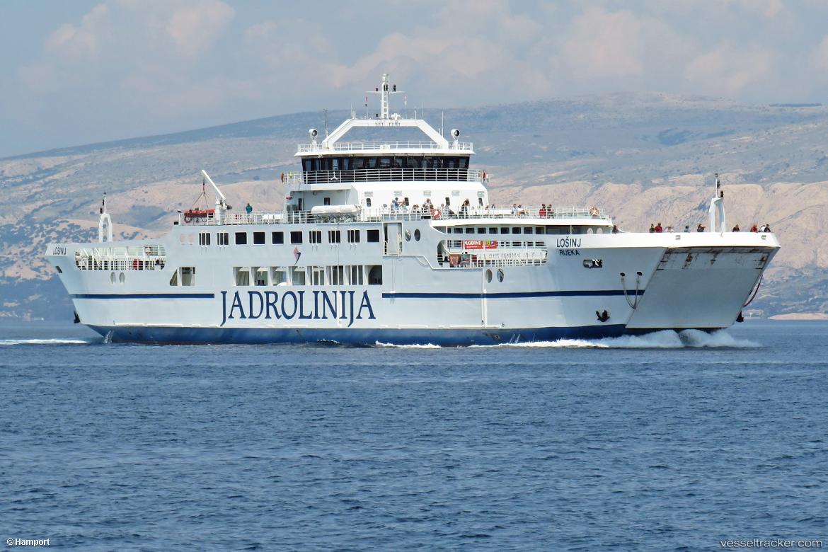 Losinj - Passenger Ro Ro Cargo Ship vessel