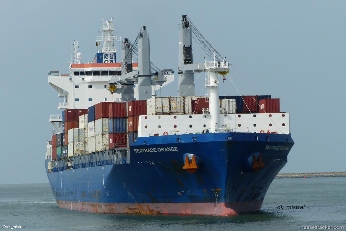 Cma-Cgm-Orange - Container Ship vessel