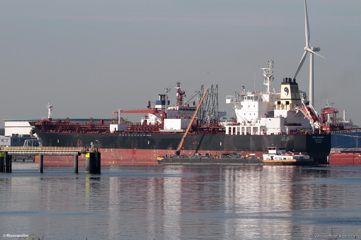 Red-Garnet - Chemical Oil Products Tanker vessel