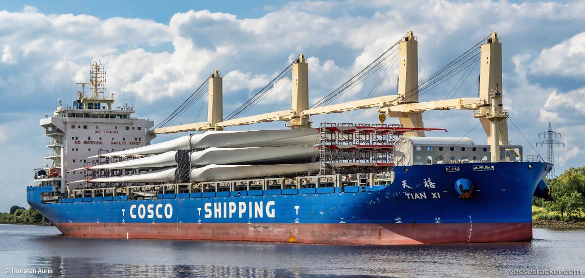 Tian-Xi - Multi Purpose Carrier vessel