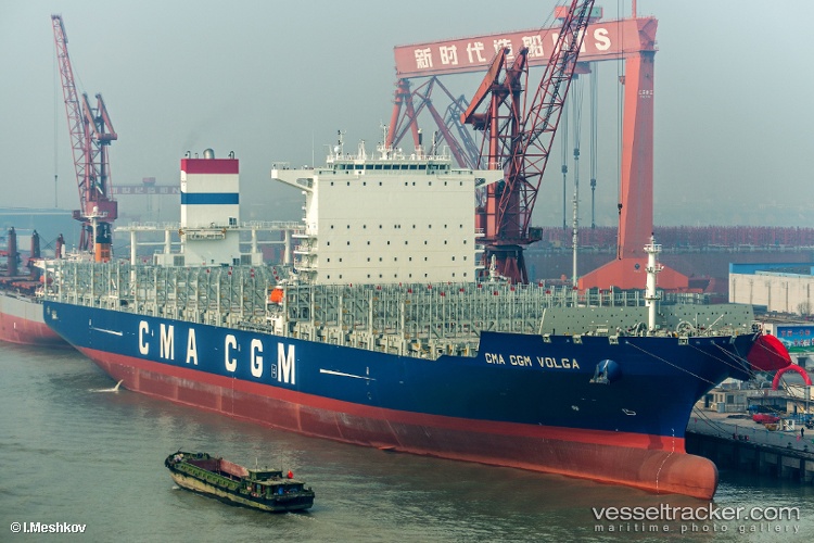 Cma-Cgm-Volga - Container Ship vessel