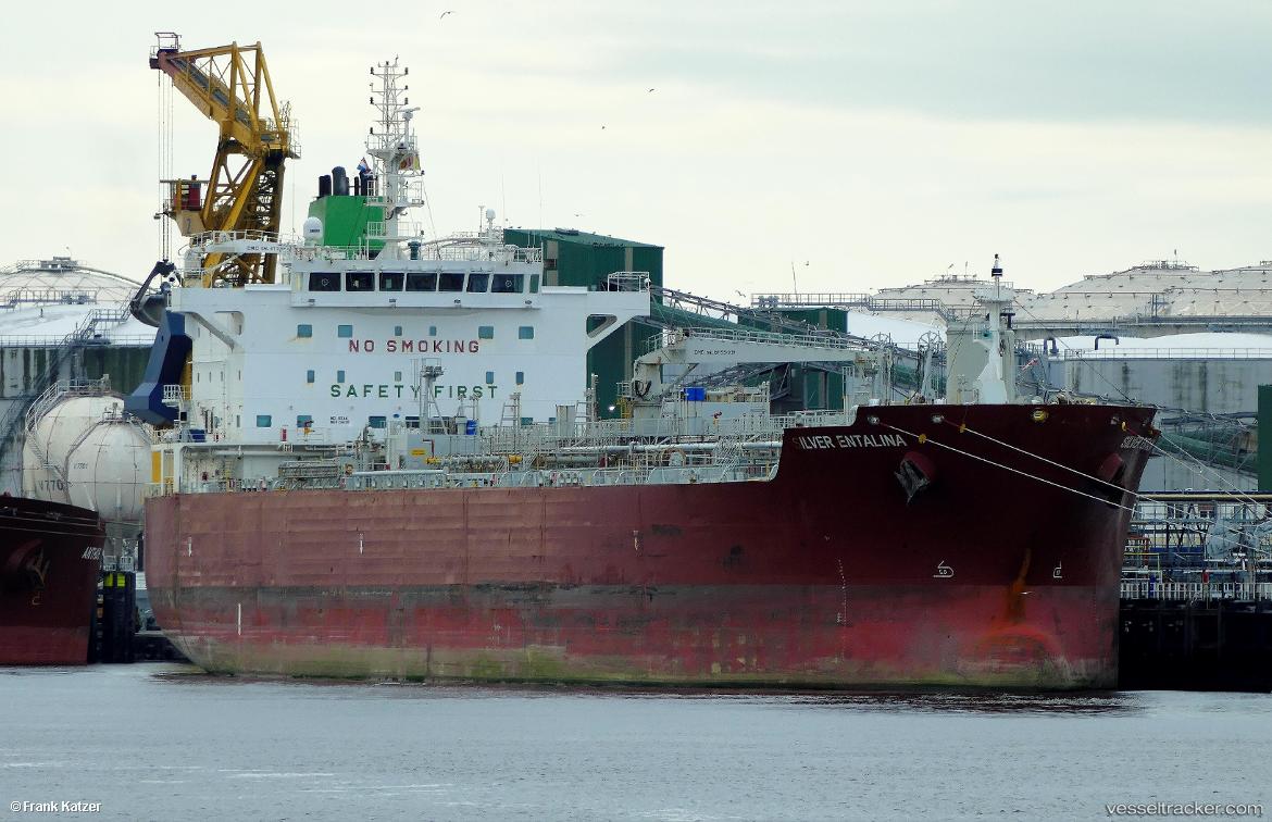 Silver-Entalina - Chemical Oil Products Tanker vessel